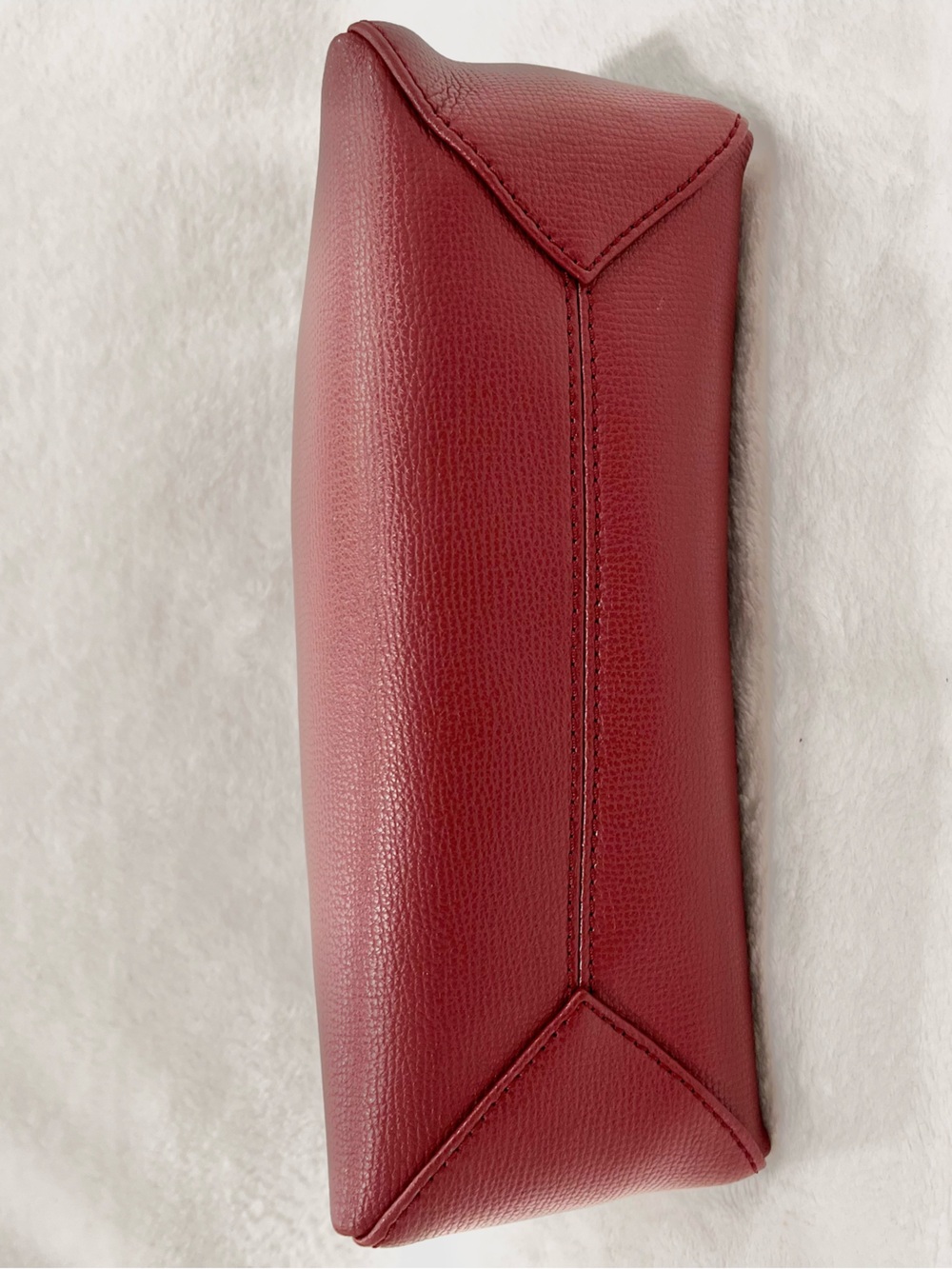Henri Bendel Pebbled Leather Bowery Crossbody Bag Oxblood NWT - Picture 11 of 15